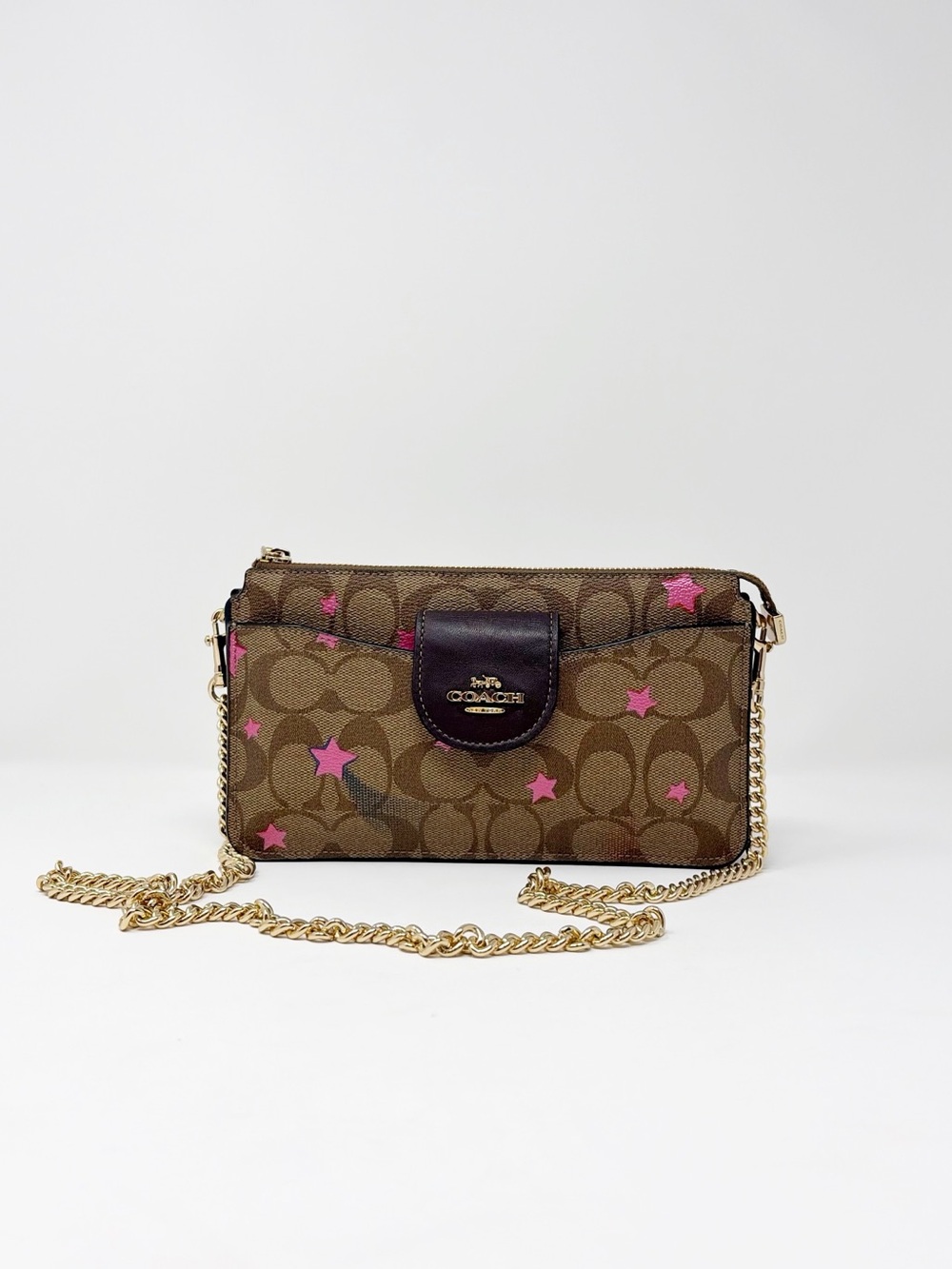 Coach Poppy Disco Star Crossbody Set